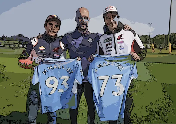 Marc Marquez e suo fratello sono stati a lezione da Guardiola. Ecco perch&eacute; [VIDEO]