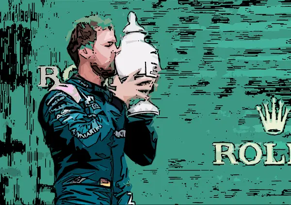 S&igrave; signori, &egrave; tutto vero: Vettel &ldquo;non trova&rdquo; il trofeo che dovrebbe consegnare a Hamilton dopo la squalifica in Ungheria