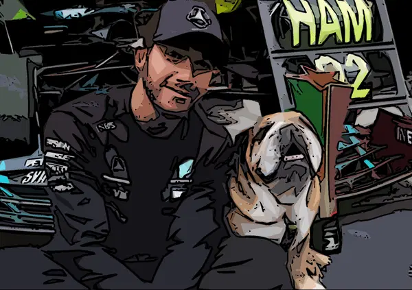 La gaffe assurda di Hamilton: scambia il suo cane con George Russell