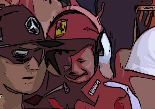 Il piccolo tifoso (disperato) di Kimi Raikkonen adesso corre con i kart... con un numero speciale