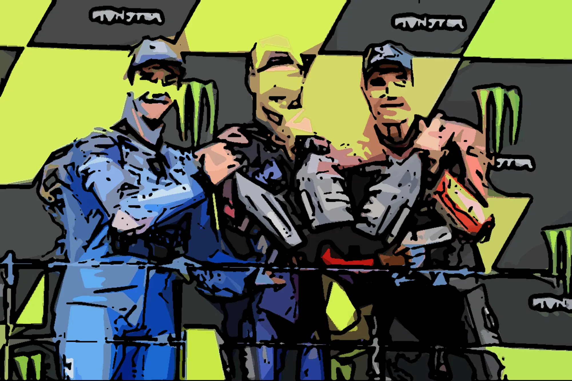 Rins Quartararo Espargaro Silverstone 2021 podium