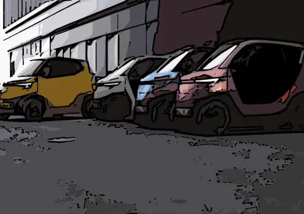 Comprereste un'auto che si restringe per parcheggiare (anche se &egrave; cos&igrave; brutta)?