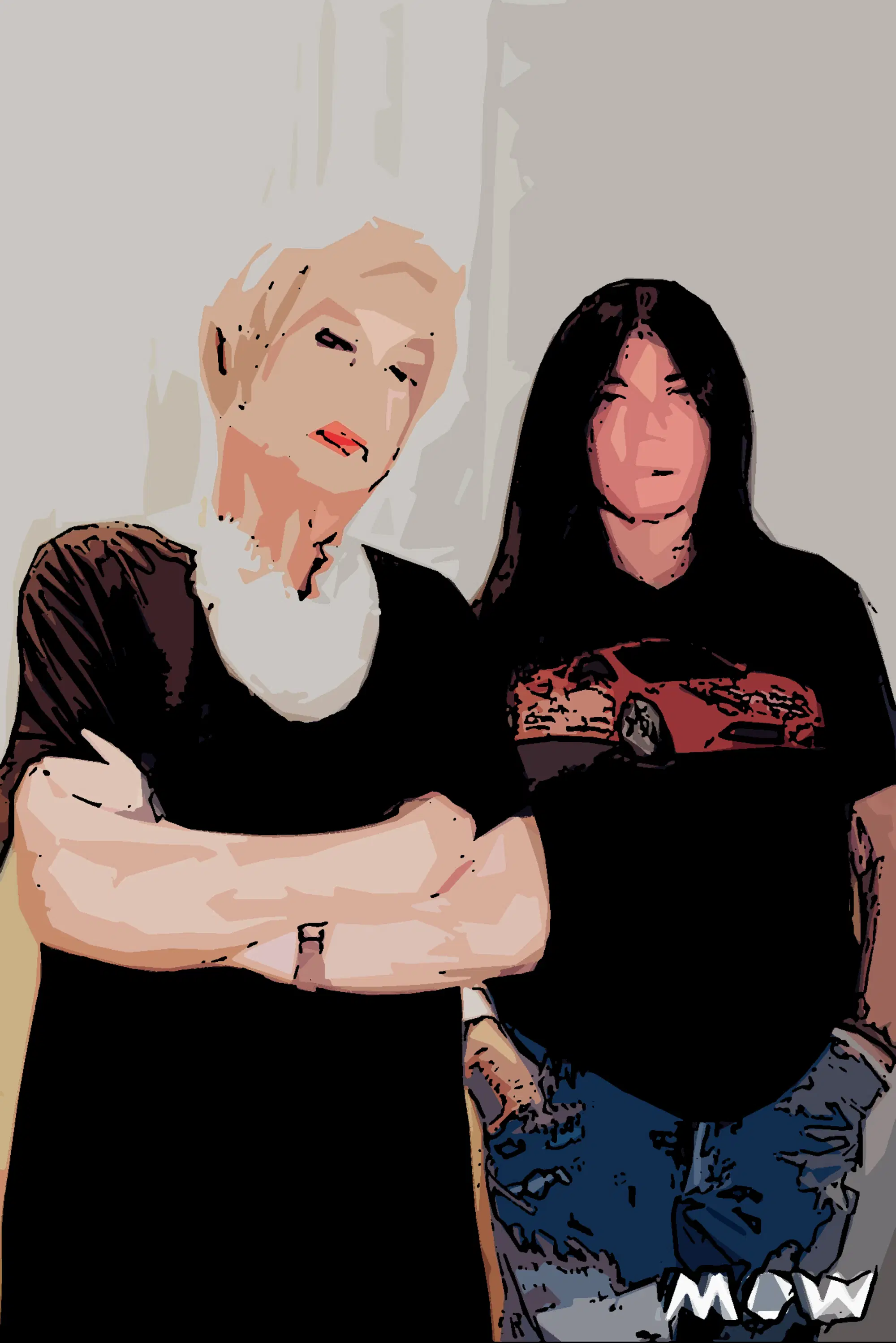 Wanna Marchi e Stefania Nobile