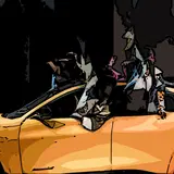 Ford Mustang Mach-E GT si mostra a Milano e ispira una capsule by KIDSOFBROKENFUTURE