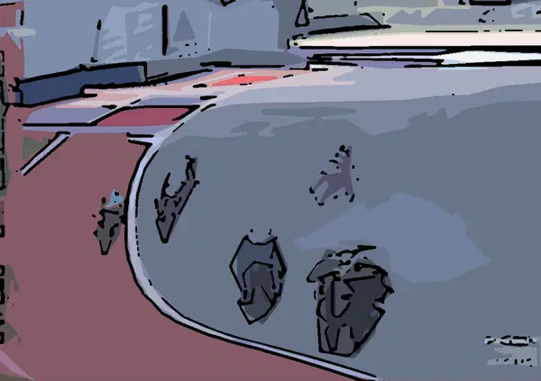 Migno e Acosta illesi per miracolo: le foto e il video del pauroso incidente di Austin in Moto3