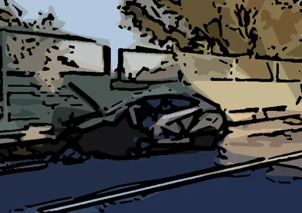 [FOTO] Violento schianto tra una Ferrari 488 pista e una Giulietta Alfa Romeo