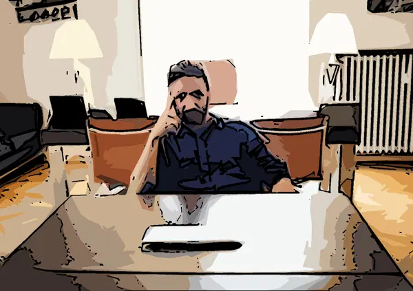 Francesco Mazza, l'anti scrittore (che si fa massacrare con l&rsquo;Mma)