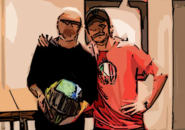 Il re de caschi Aldo Drudi saluta Vale: "Ci siamo divertiti e potevamo pure punzecchiare qualcuno..."