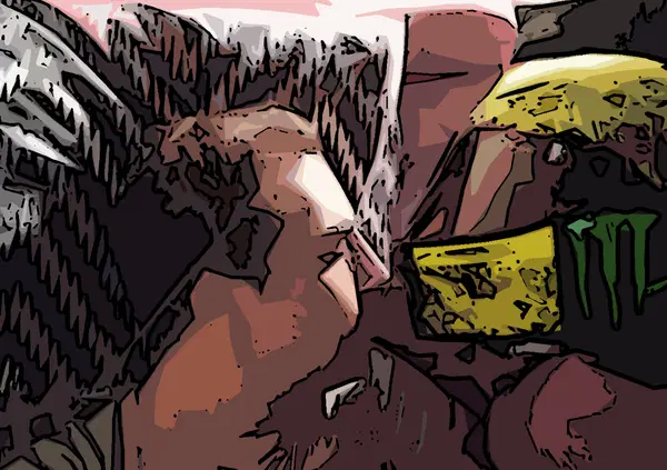 Abbiamo scoperto chi ha preso il casco di Vale: &egrave; un chitarrista di Fabriano. Era destino che finisse l&igrave;