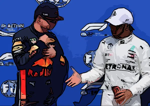 Hamilton punzecchia Verstappen: "Io ho vinto al mio secondo anno, mentre lui al sesto..."