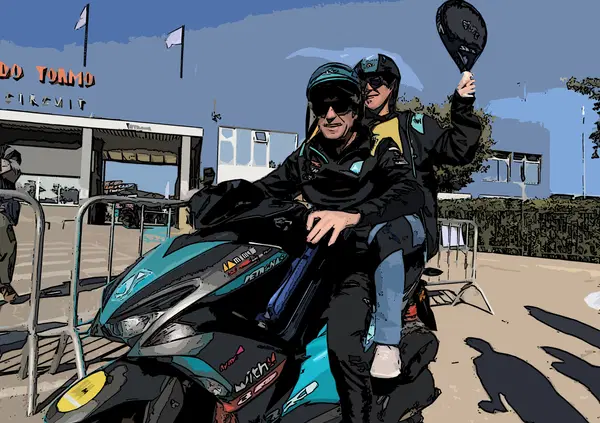 Vale il viaggio: un decimo a Valencia nel giorno della sfilata dei rivali di Valentino Rossi