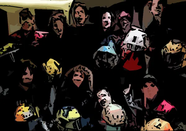 La sorpresa dei piloti dell&rsquo;Academy: &ldquo;rubano&rdquo; i caschi di Valentino. E lui: &ldquo;Bellissimo&rdquo;