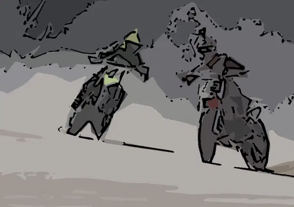 Quando Marc Marquez and&ograve; al Ranch di Rossi, fece il record della pista e venne battuto da Mattia Pasini