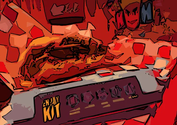 Siamo andati all'inaugurazione del kebabbaro di Vacchi e ci hanno dato un condom