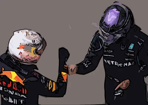 Hamilton e Verstappen show ad Abu Dhabi, il britannico attacca: "Un incidente? Non posso sapere cosa faranno gli altri"