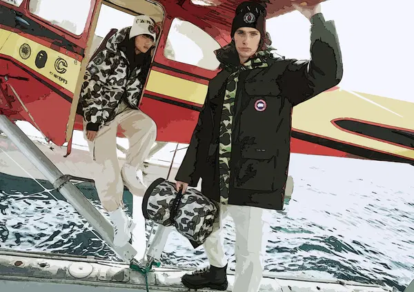 Canada Goose e il nuovo modo di ridefinire la tradizione nella nuova collezione con CONCEPTS E BAPE&reg;