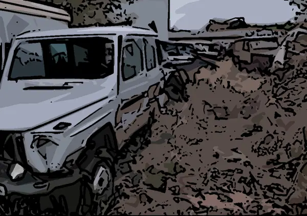 Mercedes Classe G, scoperto un vero e proprio "cimitero" in Inghilterra [FOTO]