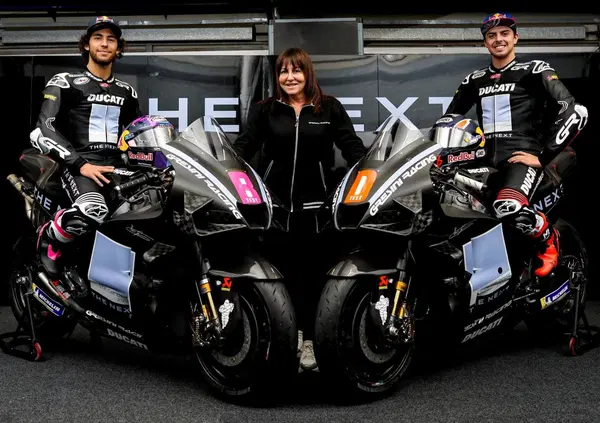 Nadia Gresini: "Sono sicura che Fausto sar&agrave; felice, una grande emozione vedere Bastianini e Di Giannantonio in pista con le nostre moto"