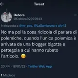 Sanremo in erba: Naike Rivelli risponde a Mow e Twitter ci riempie di insulti (dimostrando che nessuno ci ha capito un CBD) 7
