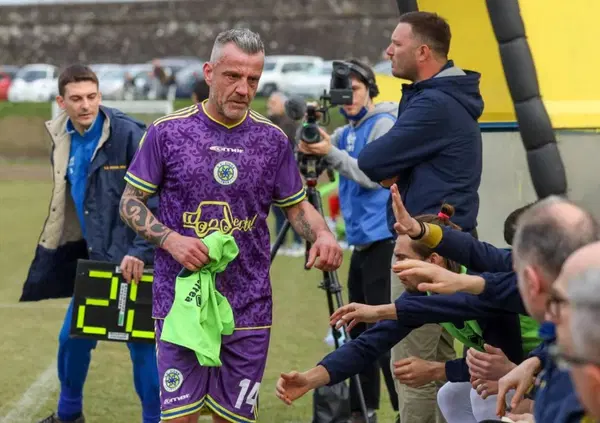 Francesco Flachi torna in campo, noi c'eravamo: "Mezz'ora ha cancellato dodici anni di squalifica"