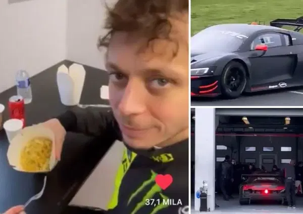 Guess Who's Back? Valentino Rossi in pista a Magny Cours per il primo test con Audi [VIDEO]