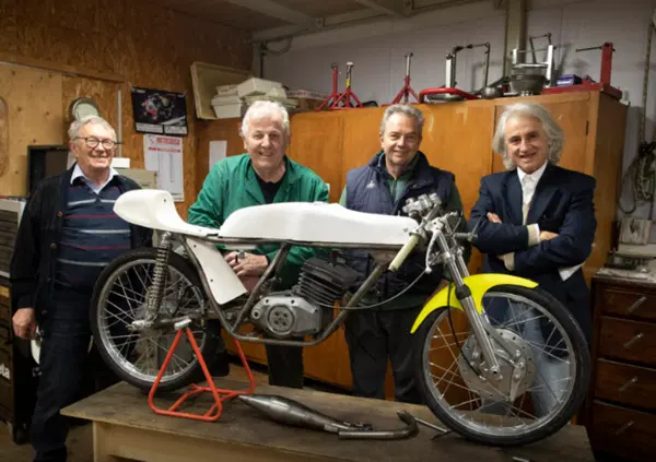 Ma quanto &egrave; bella la storia del Minarelli con il 13? La prima moto di Fausto Gresini &egrave; rinata