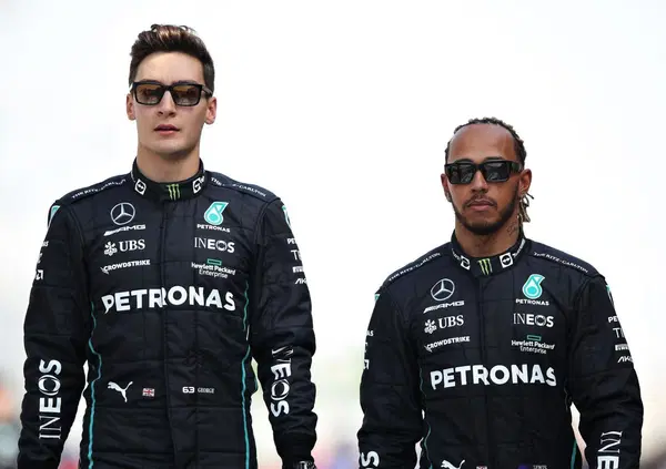 Hamilton contro la Mercedes: "Io ho dato il massimo, loro non so". E Russell affonda: "Ho corso da solo"