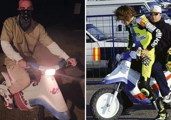 Valentino Rossi vede Salmo con un Honda Cub e impazzisce: &ldquo;Che mezzo! Mitico!"