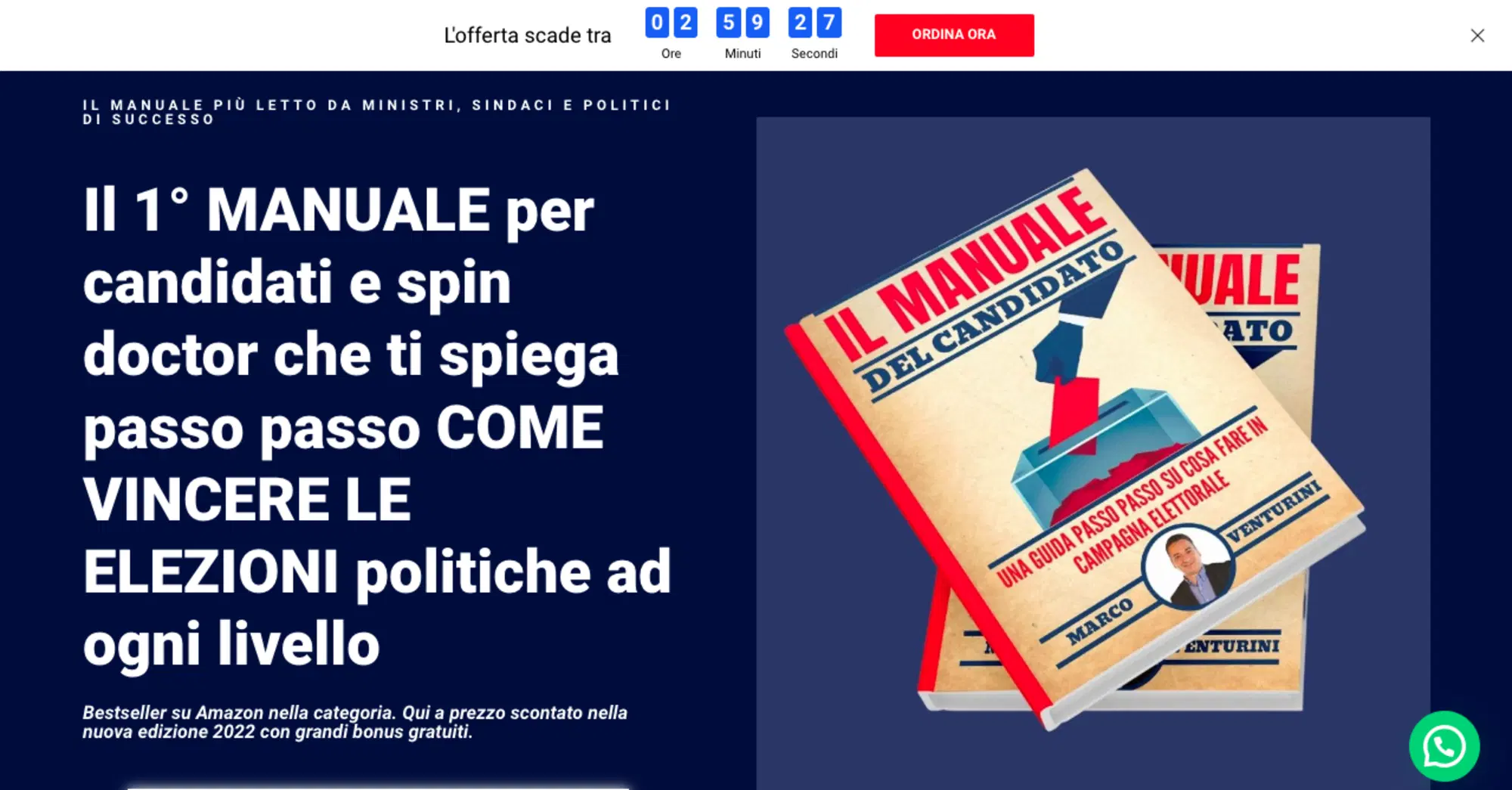 Il "Manuale del candidato" di Marco Venturini