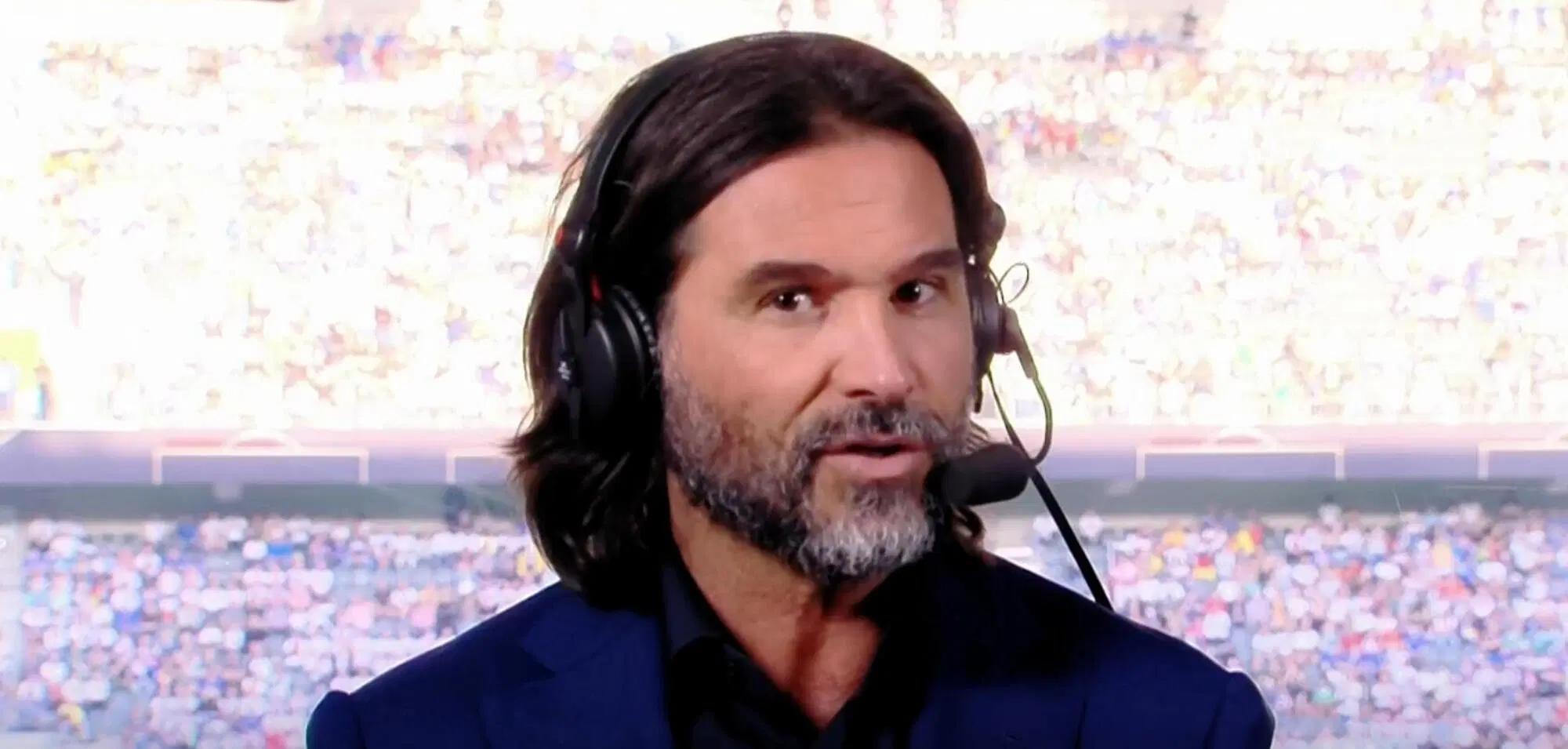 Lele Adani al commento dell'Italia in Rai