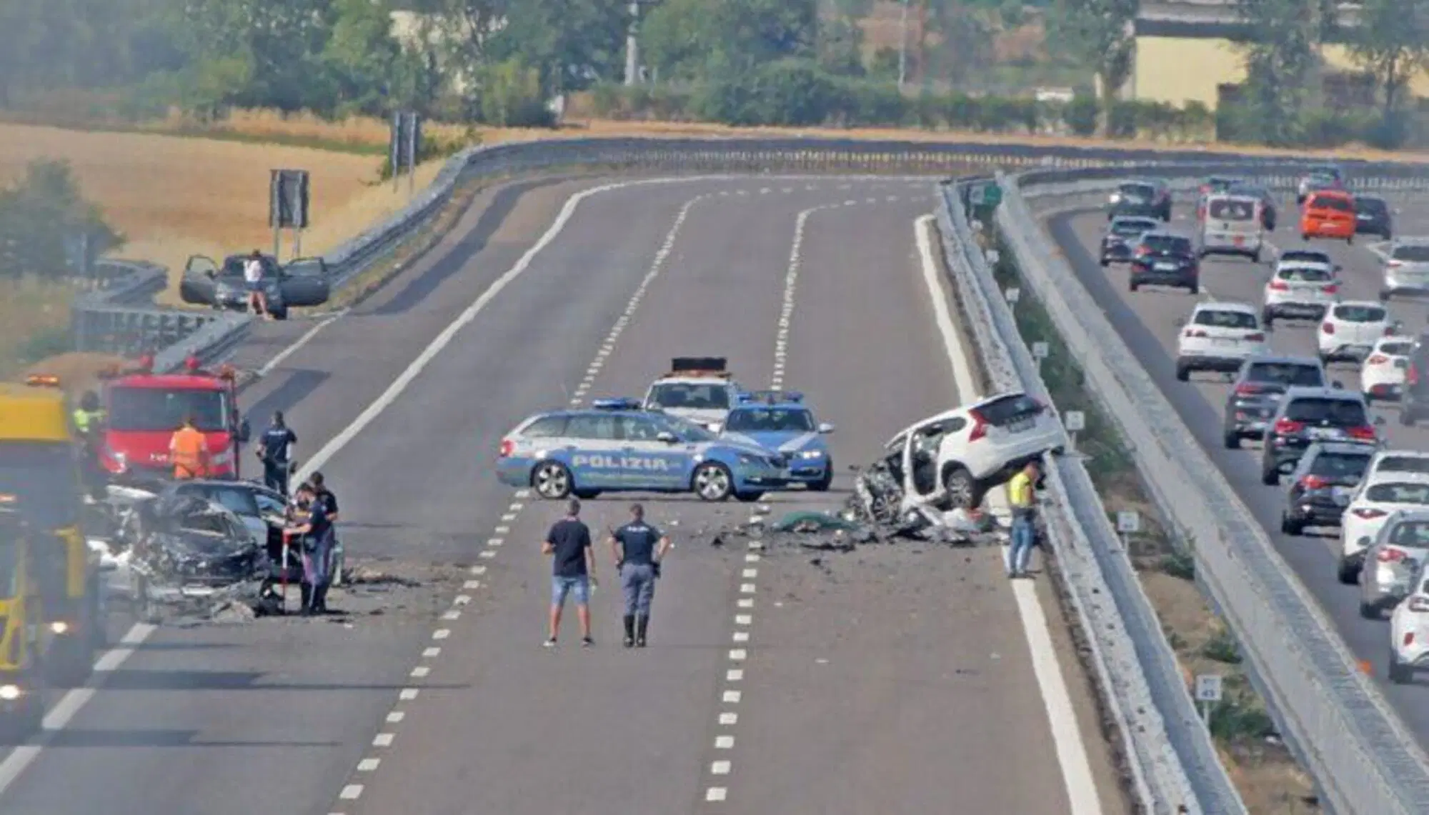 20220627 112623223 3141Incidente sull'autostrada A7 Milano-Genova