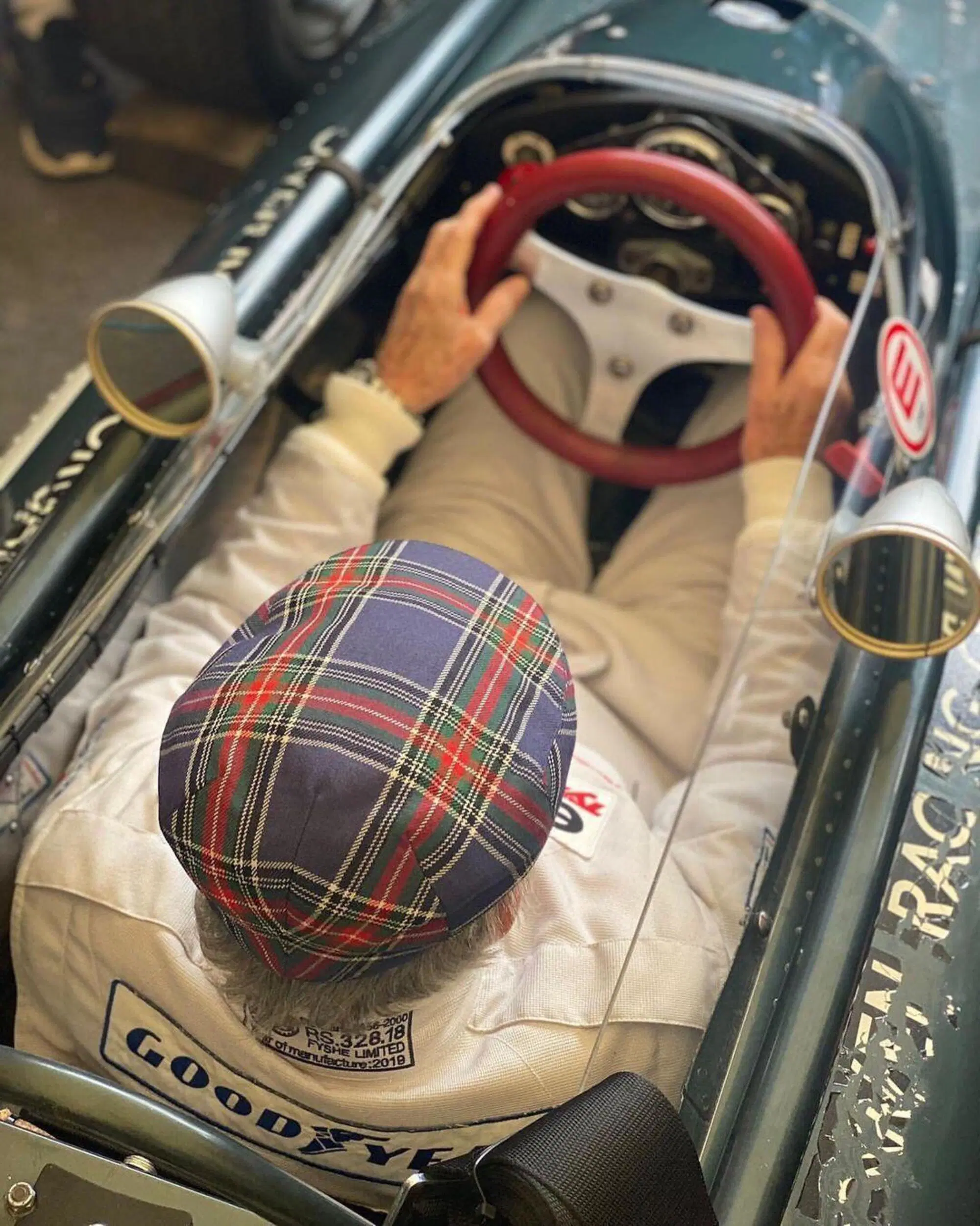 Sir Jackie Stewart al Goodwood 2022