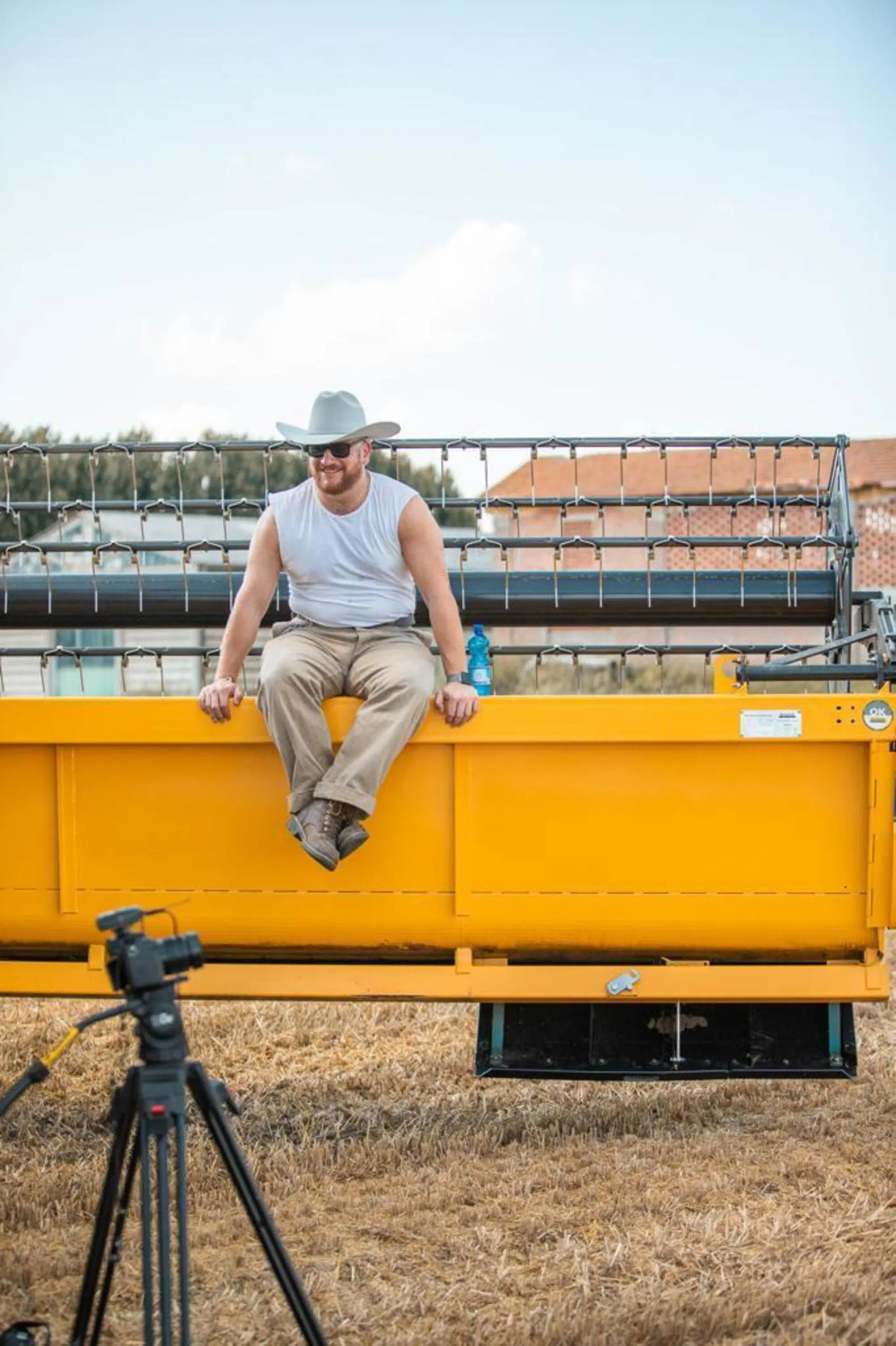 Il videomaker Fabrizio, anche lui fermato per l'aspetto fisico