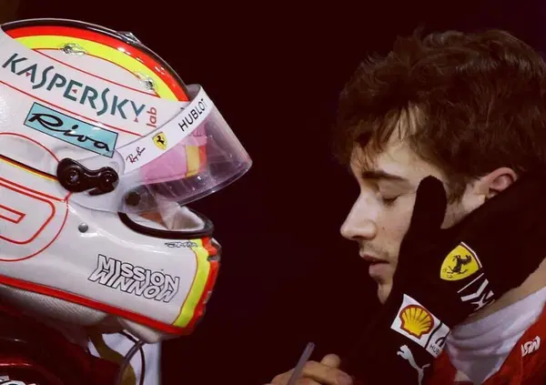Una lezione da lasciarci qui: la dedica che Vettel lascia a Leclerc e l'insegnamento della sconfitta in Ferrari 