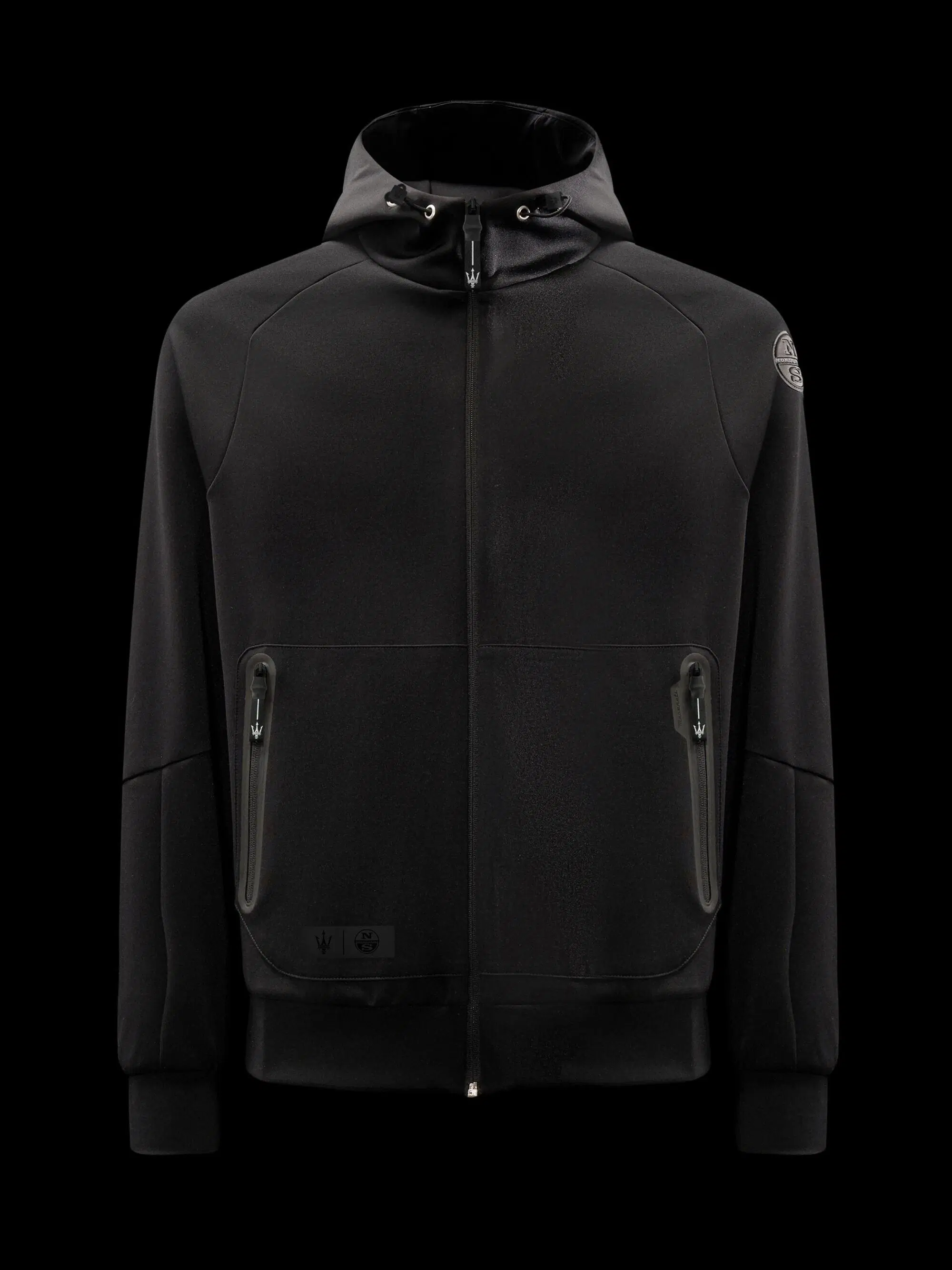 Felpa Hoodie in Scuba 