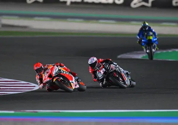 In Aprilia non se la perdonano e Marc Marquez prova a consolarli: &ldquo;E&rsquo; successo anche a me&rdquo;