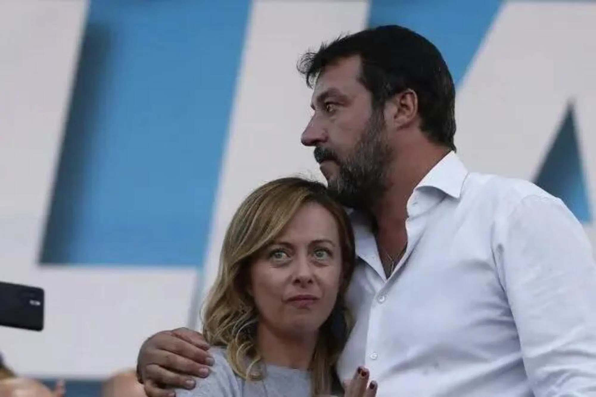 Giorgia Meloni e Matteo Salvini