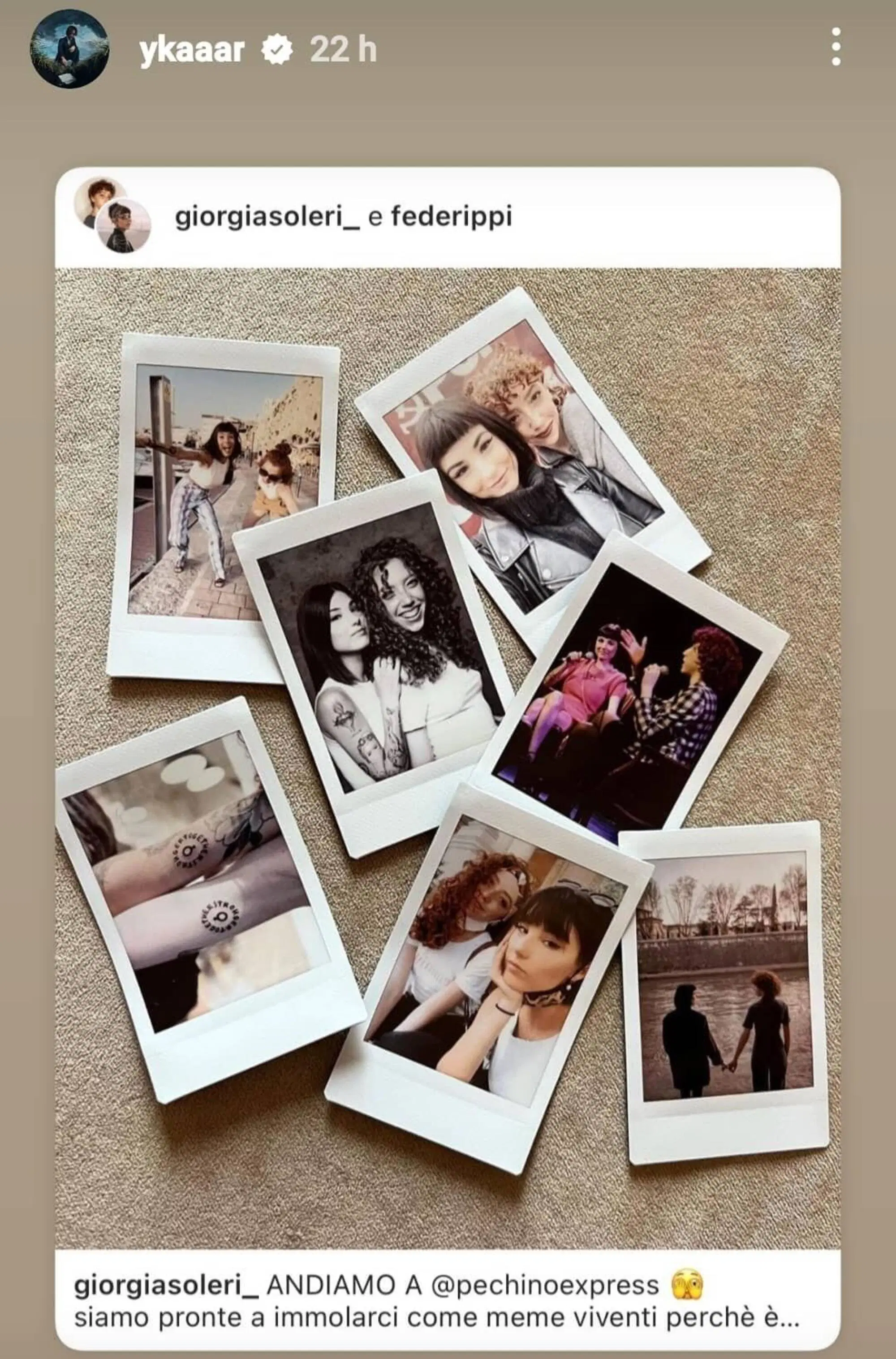 Damiano a sostegno di Soleri e amica a Pechino