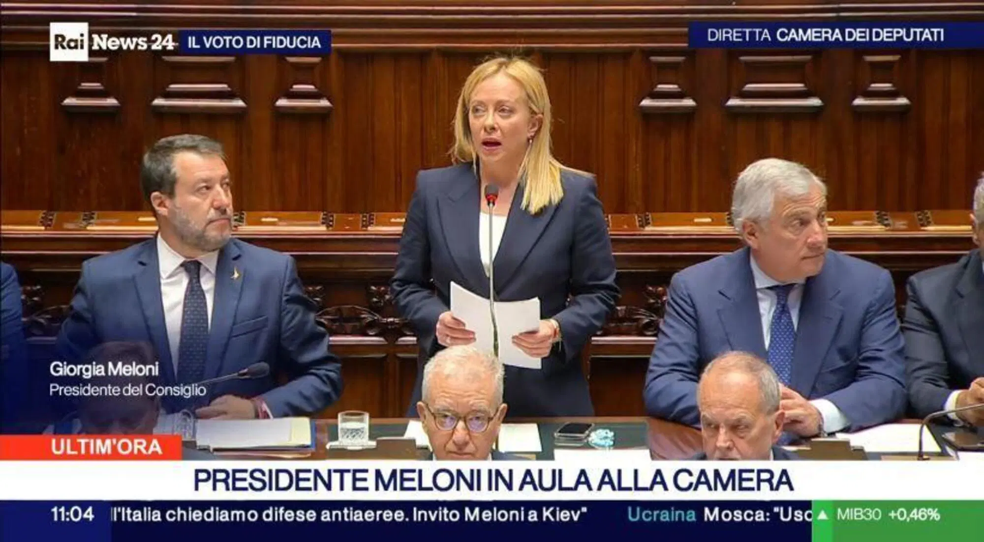 Discorso di Giorgia Meloni alla Camera