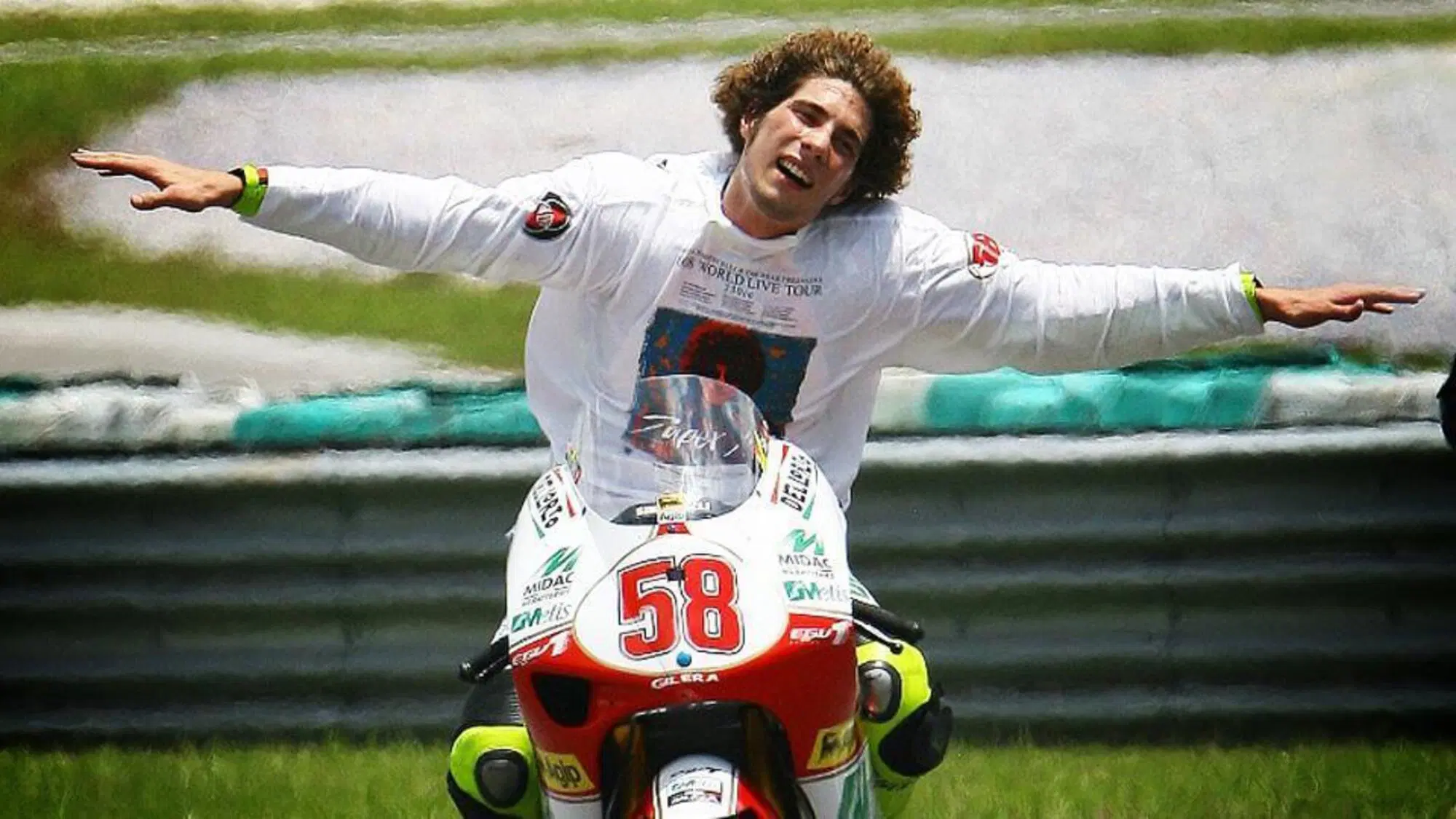 Marco Simoncelli vince il mondiale a Sepang