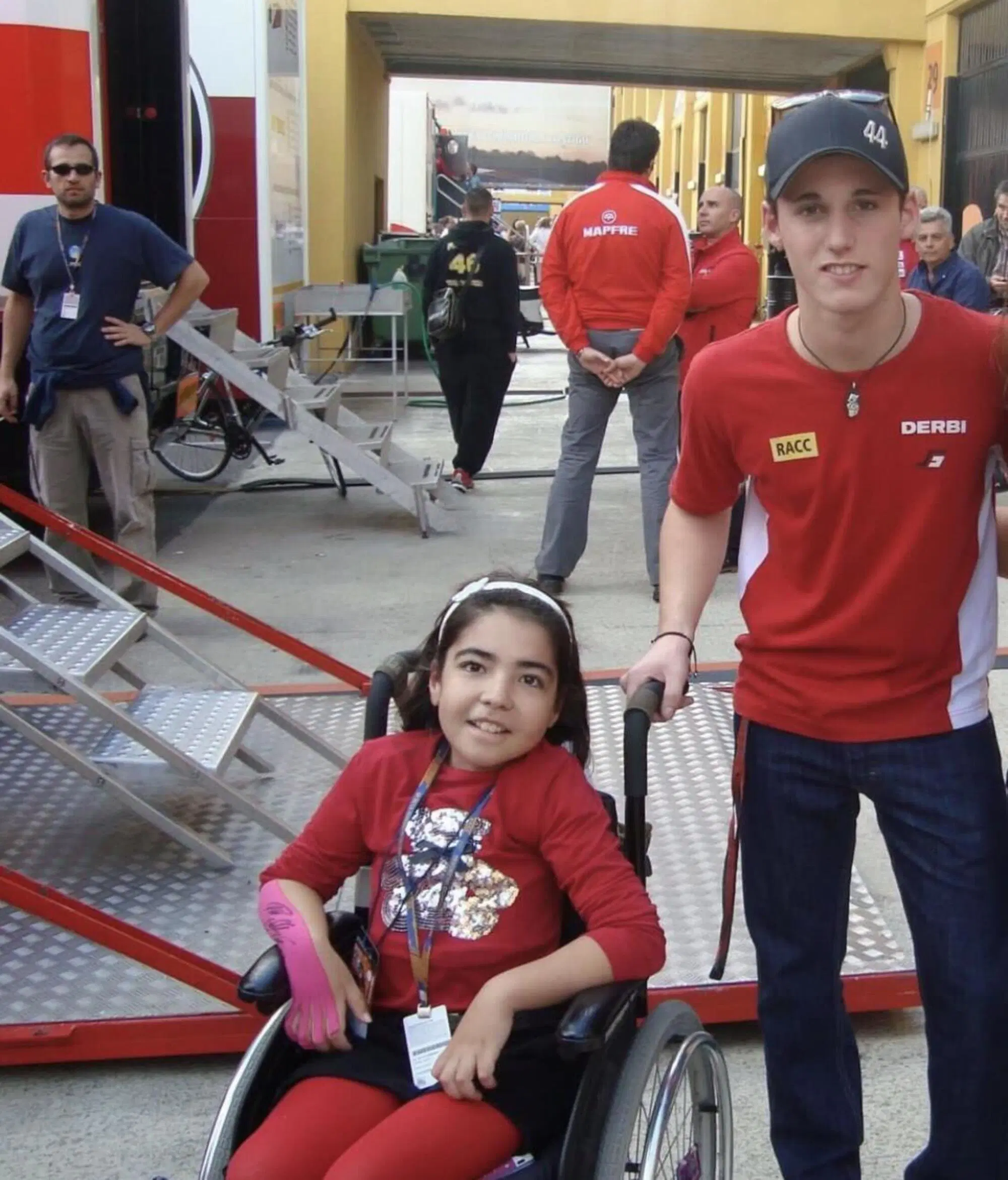 Rachel Jimenez Rodriguez con Pol Espargar&ograve;