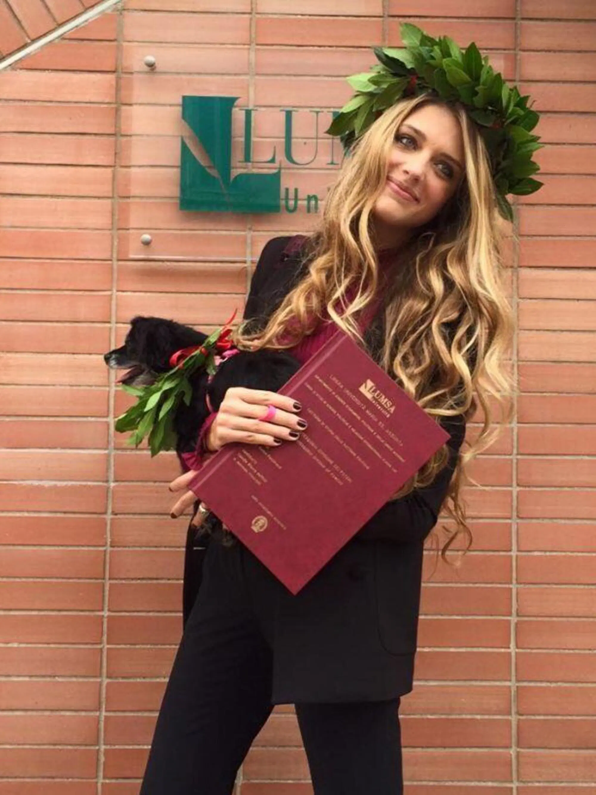 La laurea di Camilla Bianca Mattioli alla Lumsa