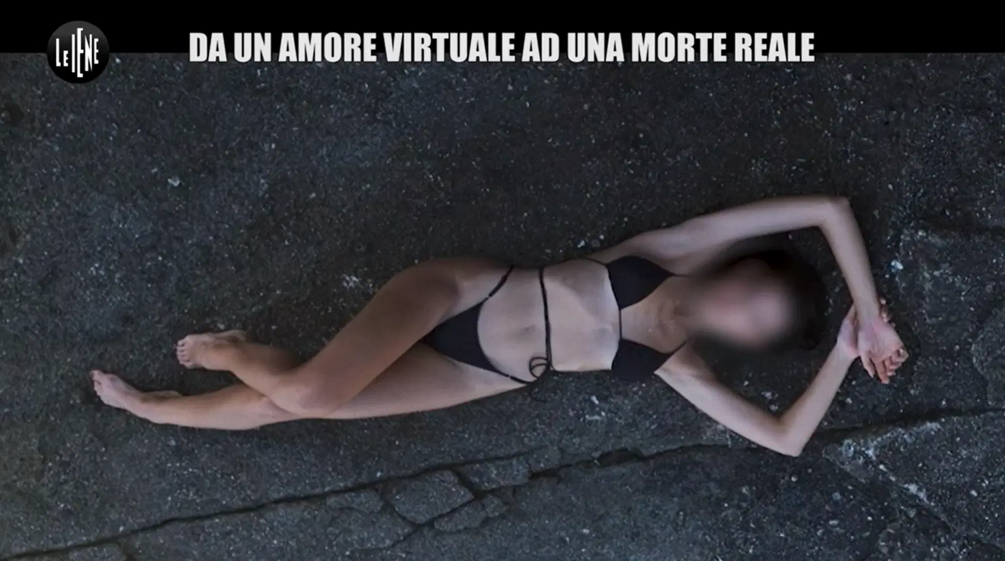 Una delle foto usate per l'account fake di Irene Martini