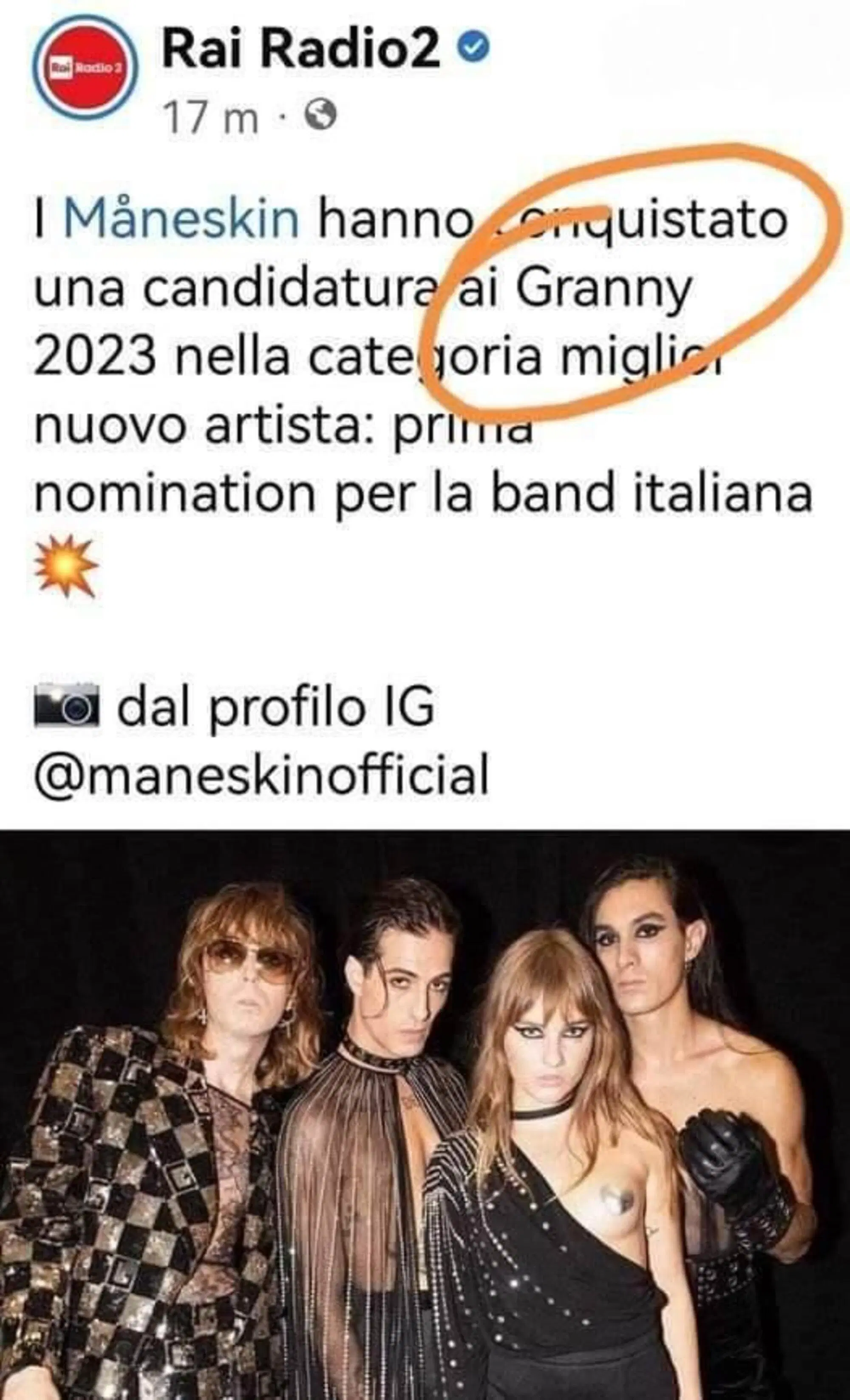 I Grammy per Rai Radio2