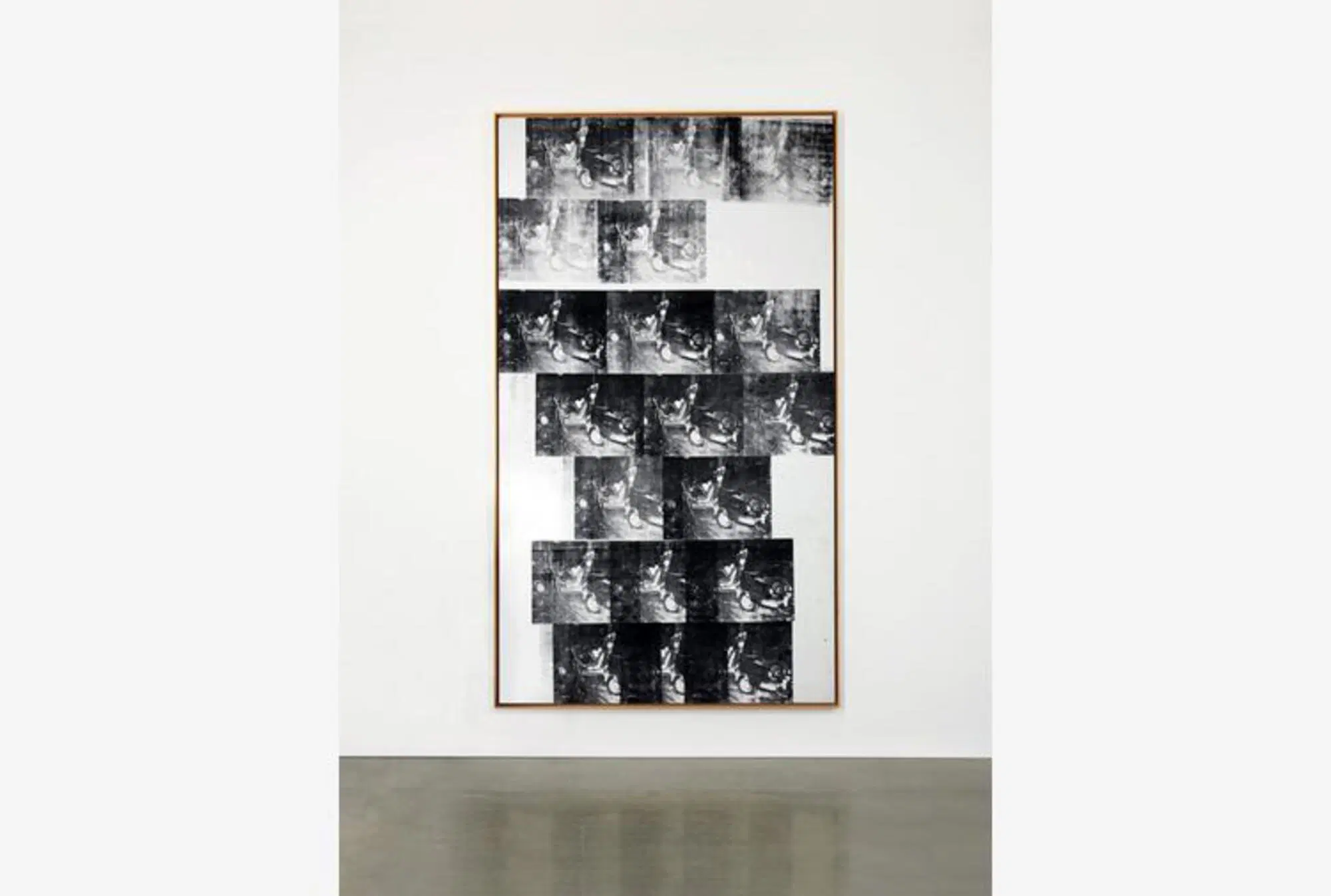 "L'incidente d'auto" di Andy Warhol