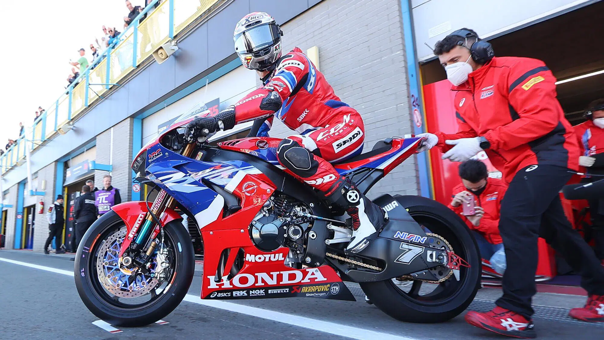 Iker Lecuona Honda Superbike, Assen 2022