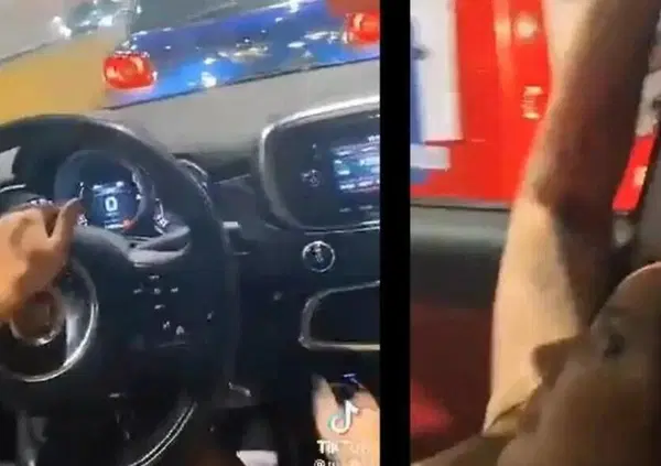 Tre donne simulano un'emergenza per saltare il traffico, ma il video TikTok le incastra: e ora sono davvero nei guai