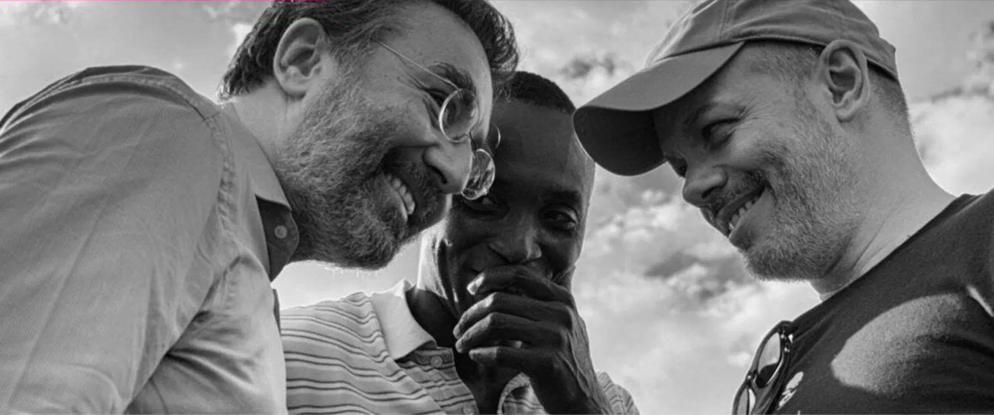 Marco Damilano (all'epoca direttore dell'Espresso) con Soumahoro e Diego "Zoro" Bianchi di Propaganda Live