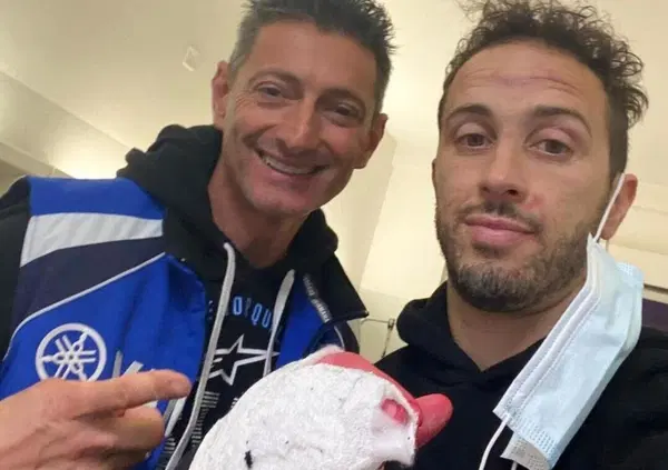 [FOTO] Andrea Dovizioso s'&egrave; rotto (un altro osso)! "Adesso sono un vero crossista"
