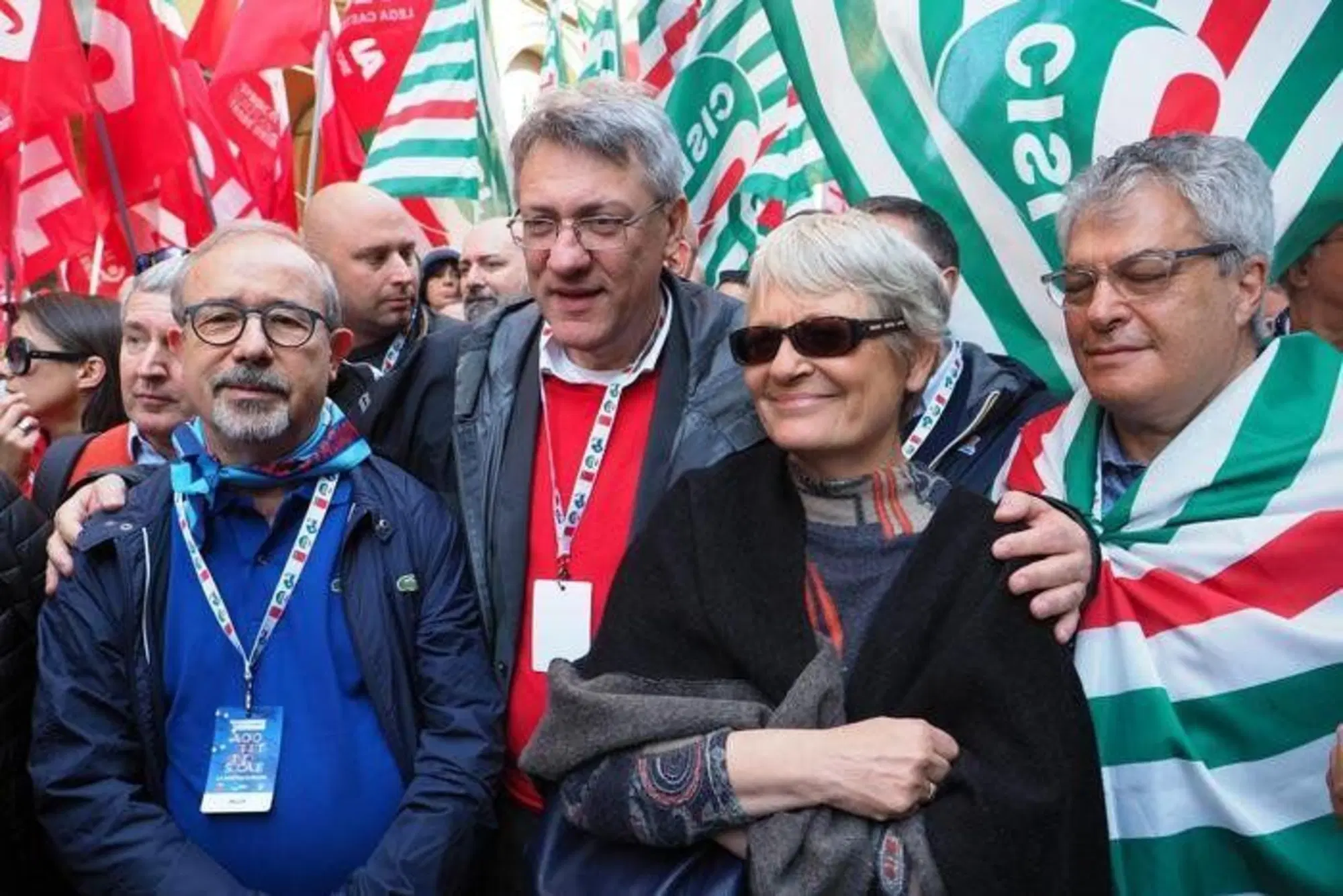 I leader nazionali dei sindacati confederati 